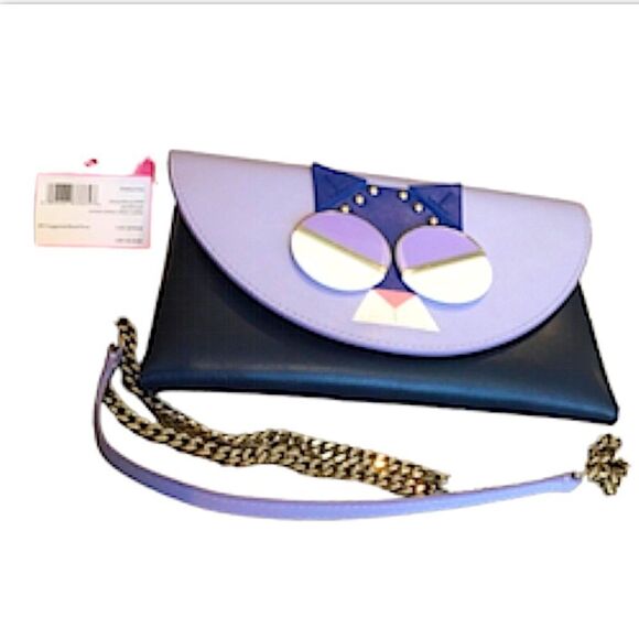 KATE SPADE SMITTEN KITTEN CHAIN WALLET - Picture 10 of 12